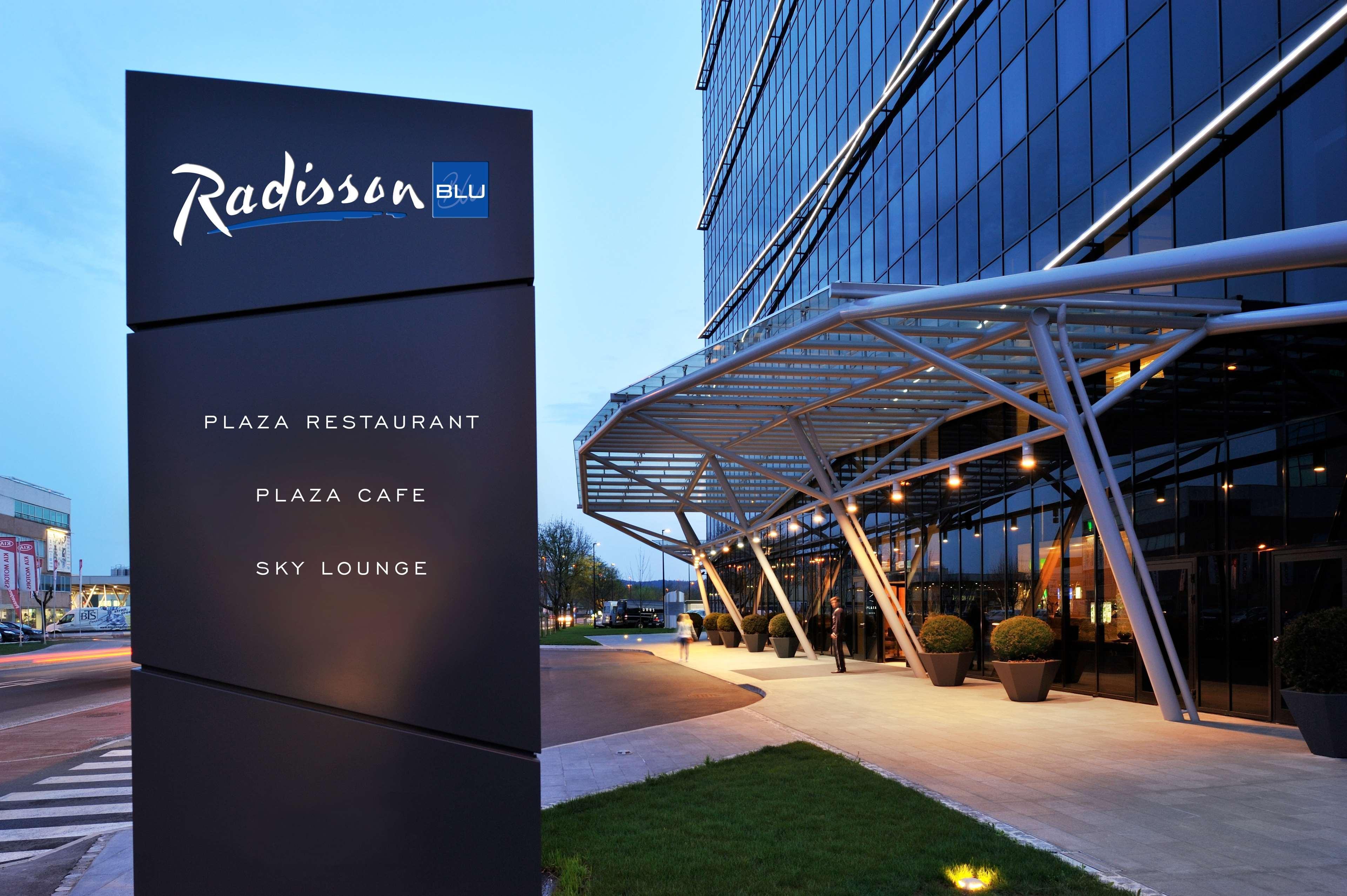 Radisson Blu Plaza Hotel Lublaň Exteriér fotografie